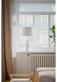 ByRydens 4002770-5506 - Asztali lámpa BARTHA 1xE27/8W/230V krémszínű