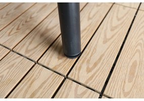 Szürke fém kerti fotel Edinburgh Duo – Rojaplast