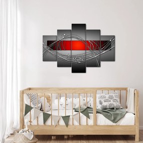 Absztrakt kép (150x105 cm)