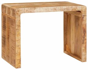 Végasztal Barna 60 x 35 x 45 cm tömör mangófa