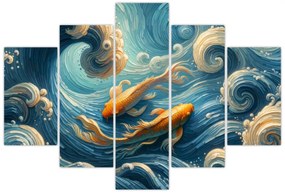 Kép - Aranyhalak (150x105 cm)