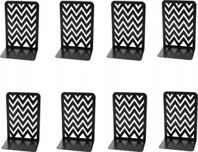 KönyvtĂĄmasz CsĂșszĂĄsgĂĄtlĂł FĂ©m Fekete KönyvtĂĄmasz ĂllvĂĄny 8 Db