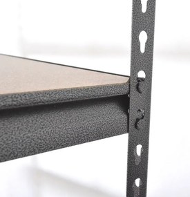 ROJAPLAST Horganyzott polc l 120 x 60 x 180 cm szürke