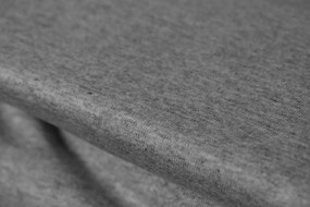 Vastag Szürke Gumis Jersey Lepedő 160x200 Gumival, Szürke Melanzs