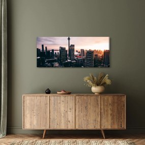 Kép - kilátás a városi központra (120x50 cm)