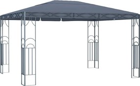vidaXL antracitszürke pavilon 400 x 300 cm