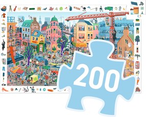 Megfigyeltető puzzle - A város, 200 db-os - The city