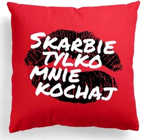 Párna 40x40cm Édes Csak Engem Szeress Valentin-nap Ajándék Többféle Minta