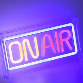 JUST LIGHT. 85013-70 - LED Neon asztal dekoráció NEON LED/4W/5V On Air