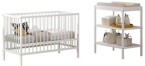 Bükkfa gyerek bútor szett 2 db-os Dino – Vipack