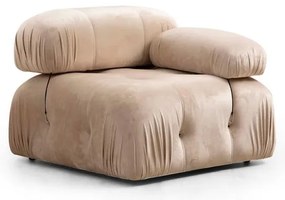 Sarokkanapé Bubble ( L1-O1-1R -Puf) - Krém