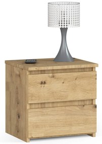 Éjjeliszekrény Cleania CL2 (artisan tölgy). 1070715