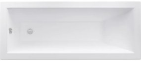 Mexen Cubik téglalap alakú kád 150 x 70 cm, fehér - 55031507000