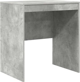 vidaXL Asztal Beton Szürke 70 x 50 x 76 cm