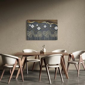 Az absztrakció képe (90x60 cm)