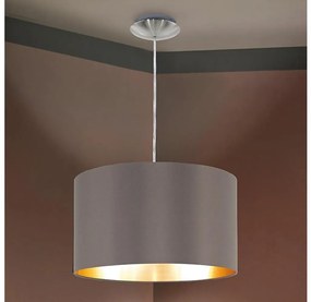 Eglo Eglo 55269 - Csillár zsinóron MASERLO 1xE27/60W/230V barna EG55269