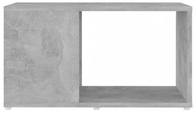 betonszürke szerelt fa TV-szekrény 60 x 24 x 32 cm