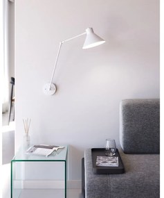 Fehér fali lámpa Dione – Kave Home