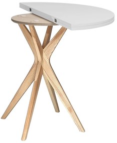 Kerek bővíthető étkezőasztal 45x90 cm Jubi – Ragaba