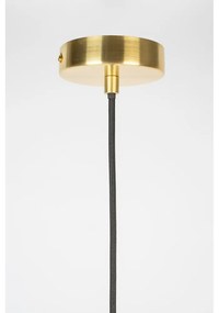 Aranyszínű függőlámpa üveg búrával ø 12 cm Robin - White Label