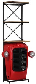 Tömör mangófa traktor borszekrény 49 x 31 x 172 cm