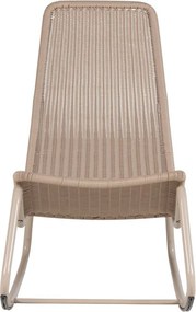 Bézs műrattan kerti fotel Tom – WOOOD