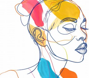 Poszter 66,5x46,5cm Kontúros szavak