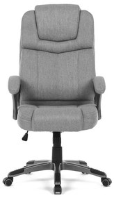 Szürke Szövet Irodai Főnöki Szék, Hinta Mechanikával. KA-C715 GREY2