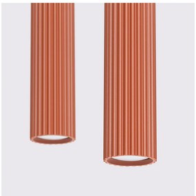 Téglavörös függőlámpa Gleam – Sollux