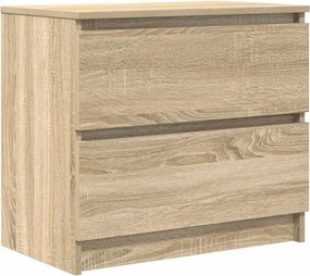 vidaXL sonoma tölgy színű szerelt fa TV-szekrény 60x35x54 cm