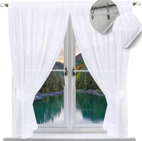 Kész függöny egyszerű 150x300 sima függönyök függönyfogó voile klasszikus