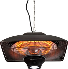 Blumfeldt Heat Square, infravörös hősugárzó, 1000 / 2000 W, szén fűtőtest, IP34, LED