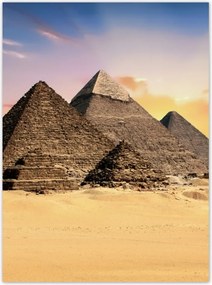 Poszterek 100x135 Egyiptomi piramisok