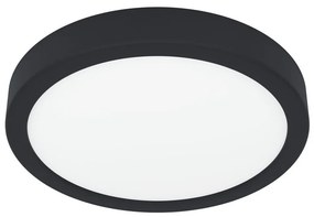 Eglo 900653 - LED fürdőszobai mennyezeti lámpa FUEVA LED/17W/230V fekete IP44
