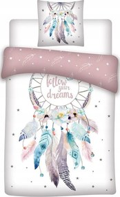Álomfogó Ágyneműhuzat Follow Your Dreams 135x200 CM 100% Pamut