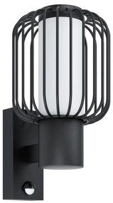 Eglo 98722 - kültéri fali lámpa érzékelővel RAVELLO 1xE27 / 28W / 230V IP44