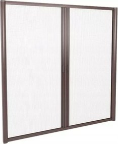 Görgős szúnyogháló 160 x 170 cm teraszajtóhoz Vízszintes Dupla