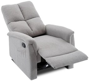 Relax fotel szürke szövettel. TV-916 SIL2