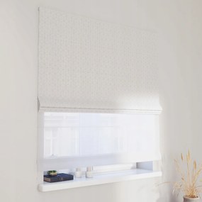 Kész római roló Duo 100x170cm fehér