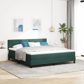 Boxspring Ăgy Matracal SötĂ©tzöld Szuper KirĂĄly VelĂșr