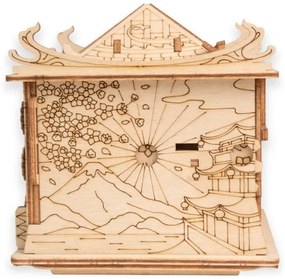 EscapeWelt - Fa puzzle Sárkányház