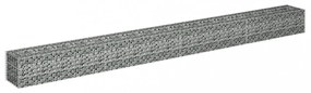 horganyzott acél gabion magaságyás 360 x 30 x 30 cm