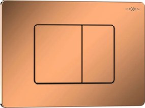 Mexen Tex 05 öblítőgomb rozsdamentes acél, fényes rózsaarany - 6105-09