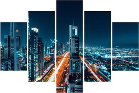Kép - Dubai éjszaka (150x105 cm)