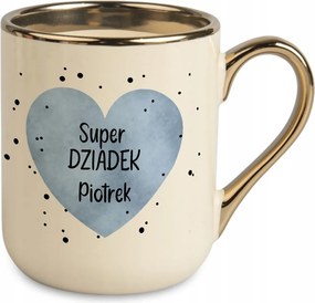 Ajándék Nagypapa Napjára Szív Bögre Nagypapa Neve Szuper Nagypapa Az Unokáktól