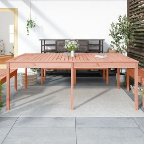 vidaXL tömör duglászfenyő kerti asztal 203,5 x 100 x 76 cm