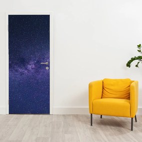 Fotótapéta ajtóra - Éjszakai égbolt (95x205cm)