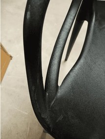 AKCIÓ Fekete műanyag szék KATO II. osztály