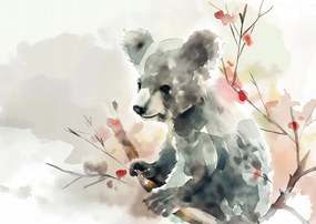 Poszter 29,7x21cm Akvarell koala