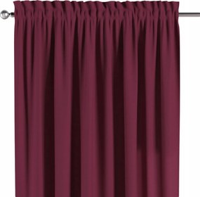 Dekoria Csatornafüggöny frufruval 1 db 130x260cm piros árnyalatok